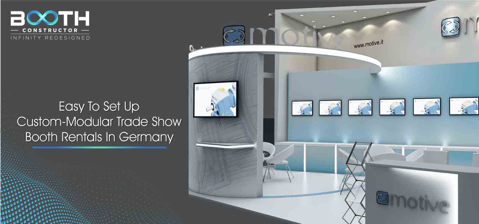 Custom Trade Show Booth Builder, Exhibits on Rent