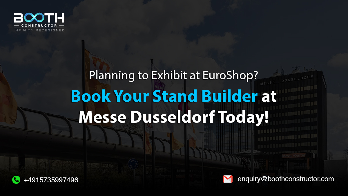 Booth builder for Euroshop trade show